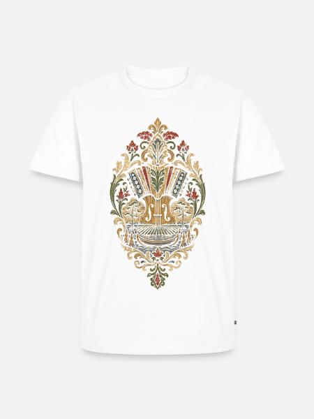 Cajun Kultur - Männer Premium Bio T-Shirt - Weiß
