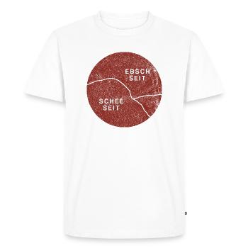 Mainz - Männer Premium Bio T-Shirt - Weiß - Vorne - Nico (187cm)