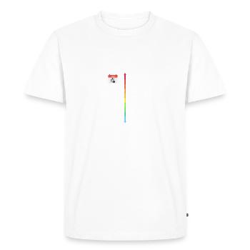 Pyjama vs Lundi - T-shirt Premium bio Homme - blanc - Devant - Nico (187cm)