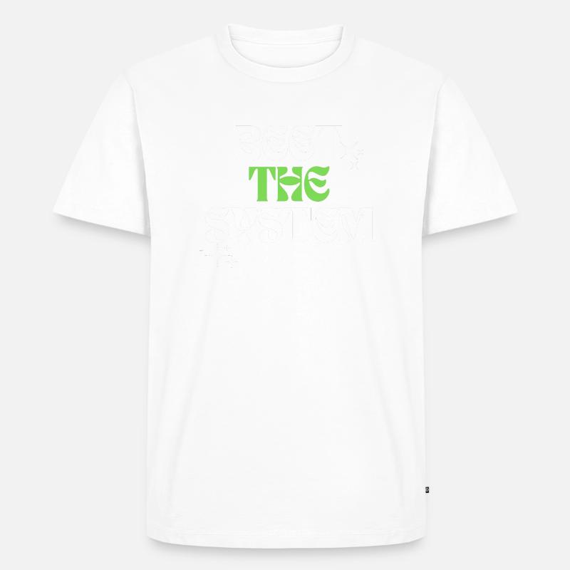 Betterave le système - T-shirt Premium bio Homme - blanc