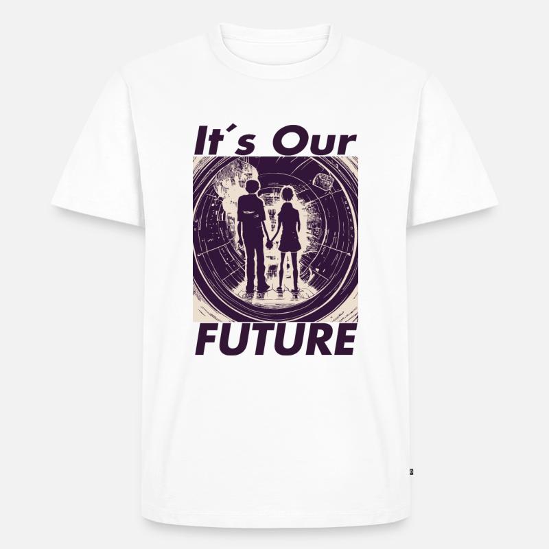 Its our future No1 - Männer Premium Bio T-Shirt - Weiß
