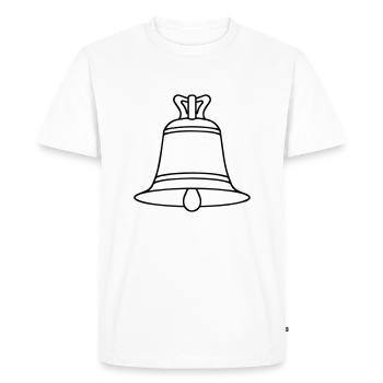 church bell Ariège bell - Men's Premium Organic T-Shirt - white - Front - Nico (187cm)