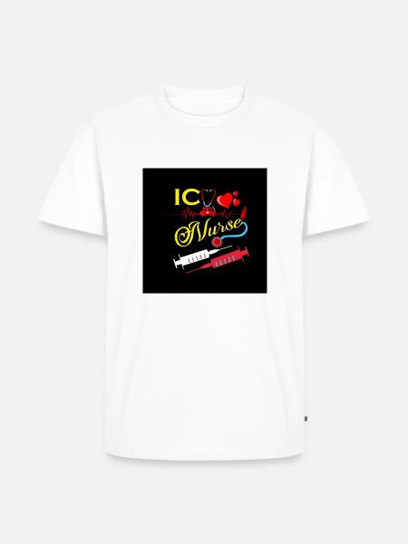 Conception de l’injection infirmière - T-shirt Premium bio Homme - blanc