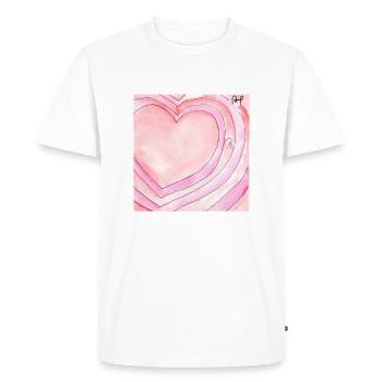 Confusion 13 - T-shirt Premium bio Homme - blanc - Devant - Nico (187cm)