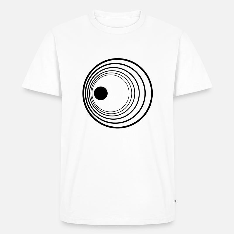 dopplereffekt - Männer Premium Bio T-Shirt - Weiß
