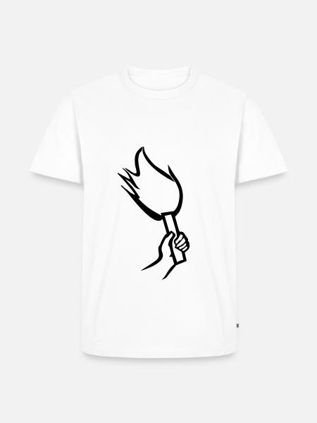 pyro - T-shirt Premium bio Homme - blanc