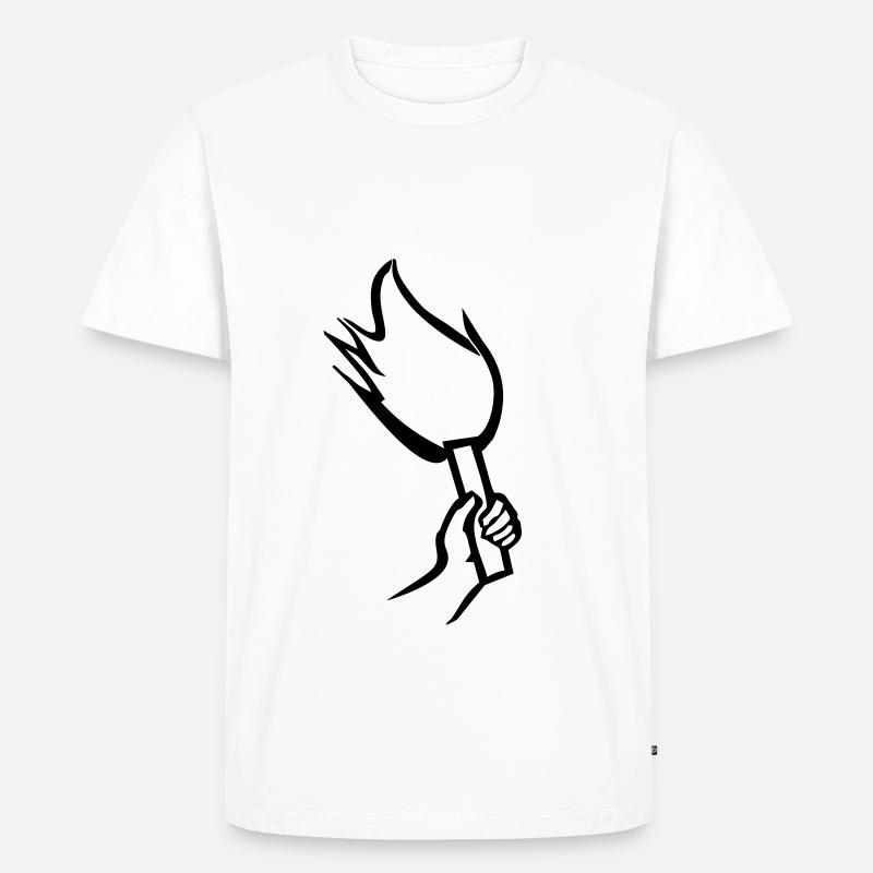 pyro - T-shirt Premium bio Homme - blanc