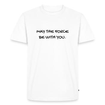 Cinema - Quotes - Film - Citations - Zitat - Humor - Men's Premium Organic T-Shirt - white - Front - Nico (187cm)