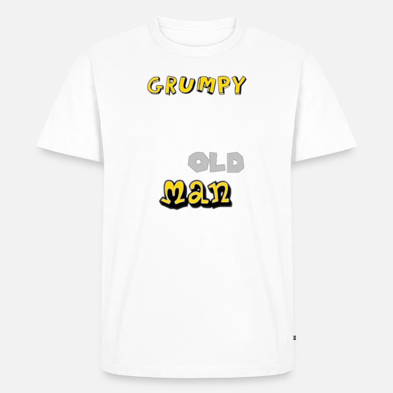 grumpy old man - Männer Premium Bio T-Shirt - undefined
