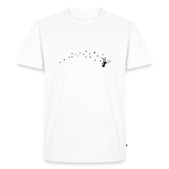 elf, fairy, angel, wings, stars, girl, child, - Men's Premium Organic T-Shirt - white - Front - Nico (187cm)