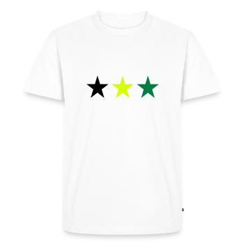 Jamaïque - T-shirt Premium bio Homme - blanc - Devant - Nico (187cm)