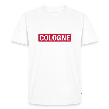Eau de Cologne - T-shirt Premium bio Homme - blanc - Devant - Nico (187cm)