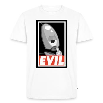 MiniMe Tink- trivisk - Men's Premium Organic T-Shirt - white - Front - Nico (187cm)