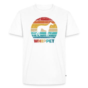 Whippet - T-shirt Premium bio Homme - blanc - Devant - Nico (187cm)
