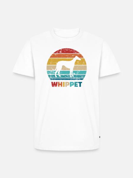 Whippet - Men's Premium Organic T-Shirt - white