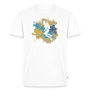 Plongée Licence de plongée Vacances sous-marine - T-shirt Premium bio Homme - blanc - Devant - Nico (187cm)