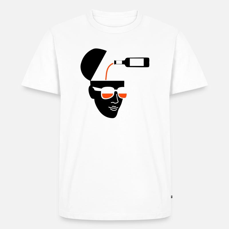Loading - Männer Premium Bio T-Shirt - Weiß