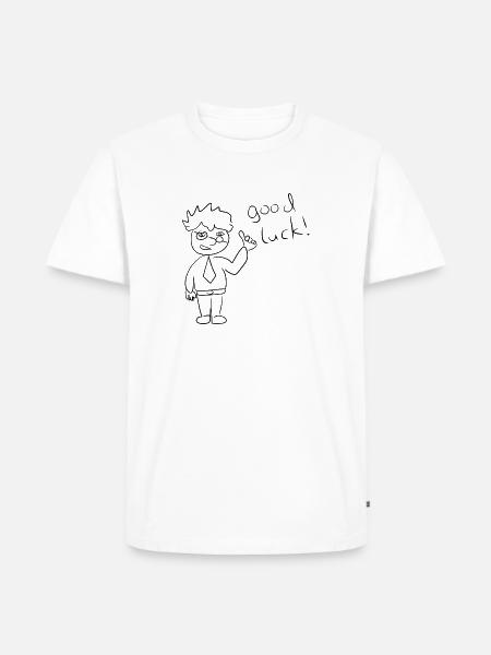 Work Motivation - Men's Premium Organic T-Shirt - white