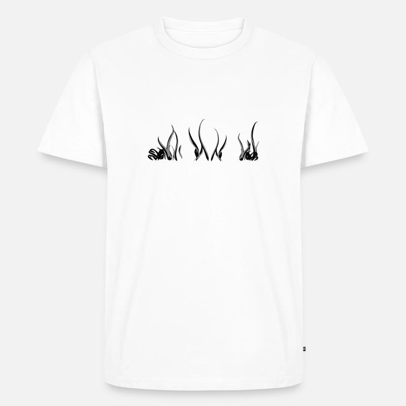 algae grass underwater algae plants - Men's Premium Organic T-Shirt - white