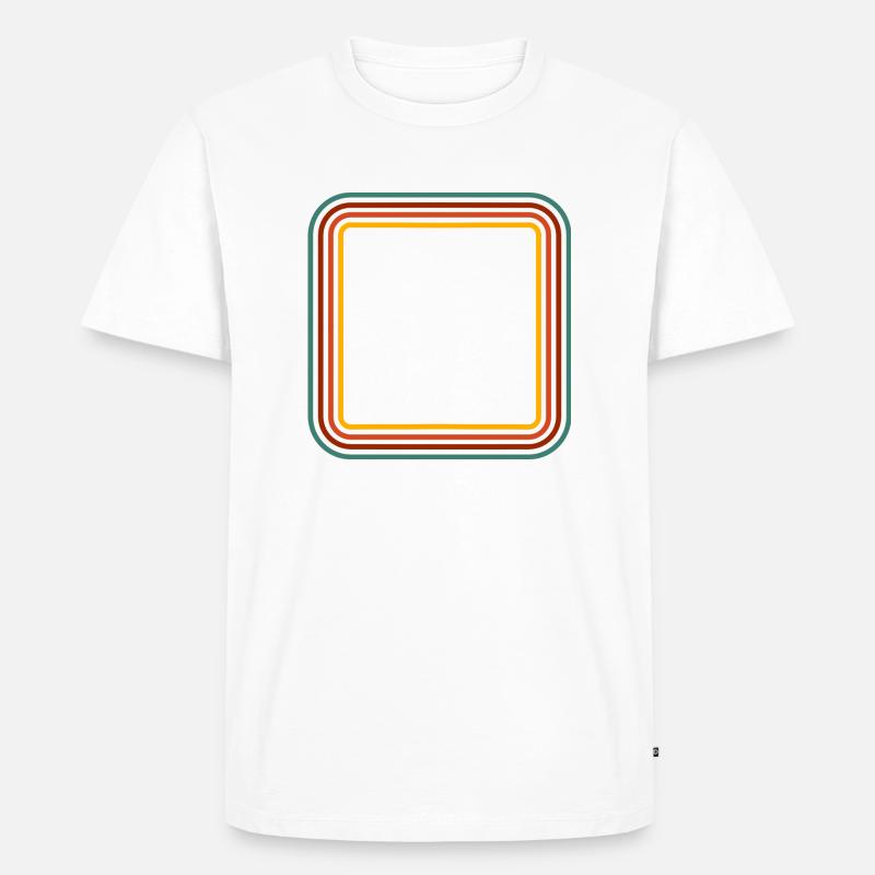 Name Arnaud retro - Männer Premium Bio T-Shirt - Weiß