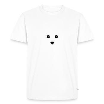 enfant - bébé - animal de bande dessinée - Fox - - - T-shirt Premium bio Homme - blanc - Devant - Nico (187cm)