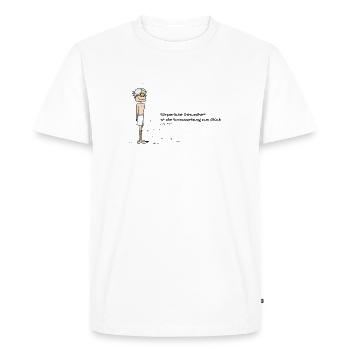 Santé physique - T-shirt Premium bio Homme - blanc - Devant - Nico (187cm)