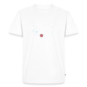 Dance Mode On - cool disco dancing design - T-shirt Premium bio Homme - blanc - Devant - Nico (187cm)