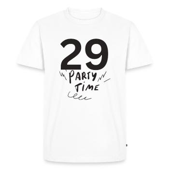 29 - T-shirt Premium bio Homme - blanc - Devant - Nico (187cm)