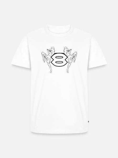 Thai Boxen - Männer Premium Bio T-Shirt - Weiß