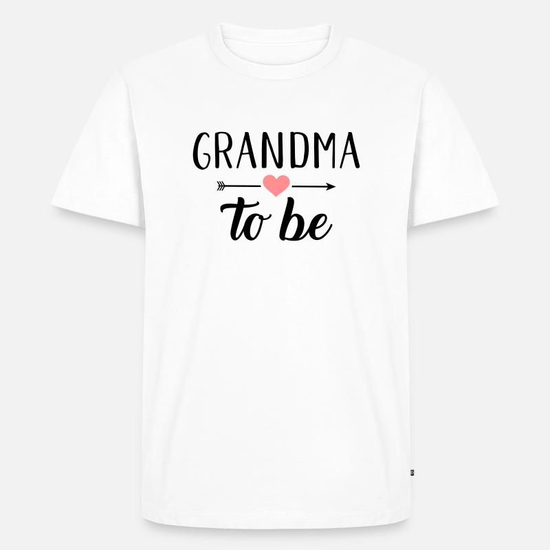 Oma - Männer Premium Bio T-Shirt - Weiß