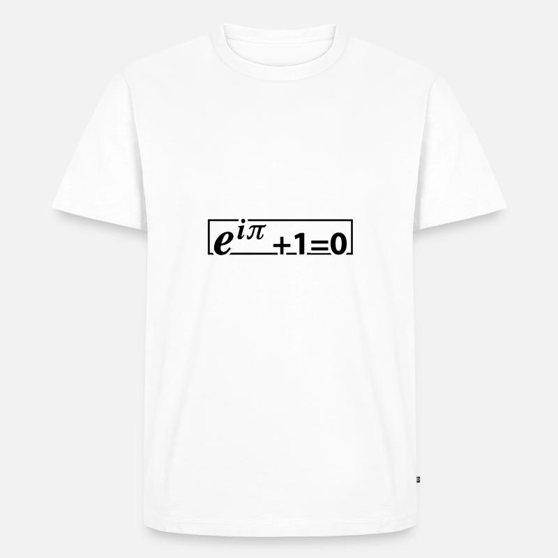 Mathematiker | Mathe Lehrer Mathematiker Geschenk - Männer Premium Bio T-Shirt - Weiß