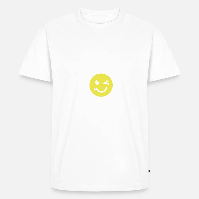 Gänseblümchen - Maßliebchen - Tausendschön - Männer Premium Bio T-Shirt - Weiß