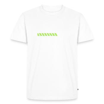 PhD Loading - Männer Premium Bio T-Shirt - Weiß - Vorne - Nico (187cm)