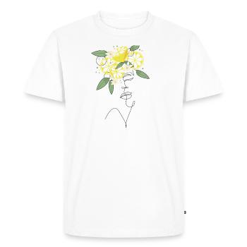 Lady Lemon - T-shirt Premium bio Homme - blanc - Devant - Nico (187cm)