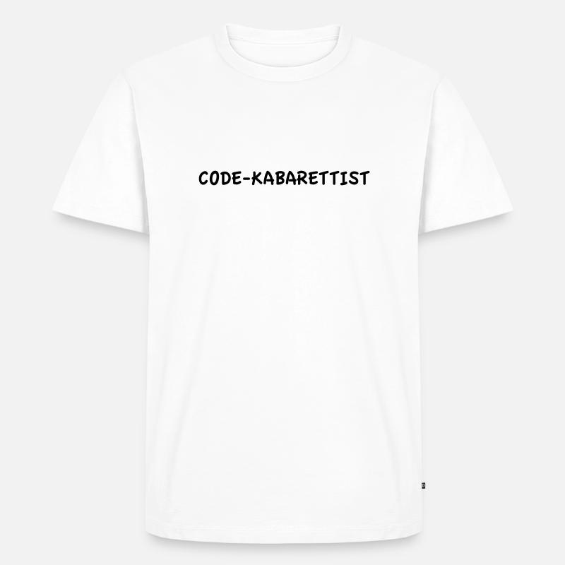 Code Cabaret Artiste - T-shirt Premium bio Homme - blanc