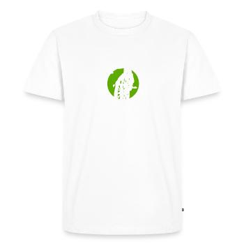 Life is better on a bike - Men's Premium Organic T-Shirt - white - Front - Nico (187cm)