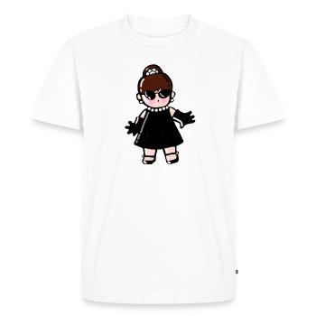 Baby Audry - Men's Premium Organic T-Shirt - white - Front - Nico (187cm)