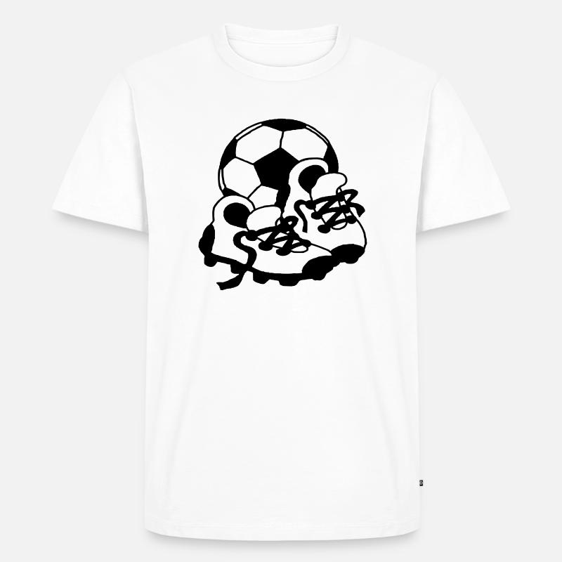 fk03 - Männer Premium Bio T-Shirt - Weiß