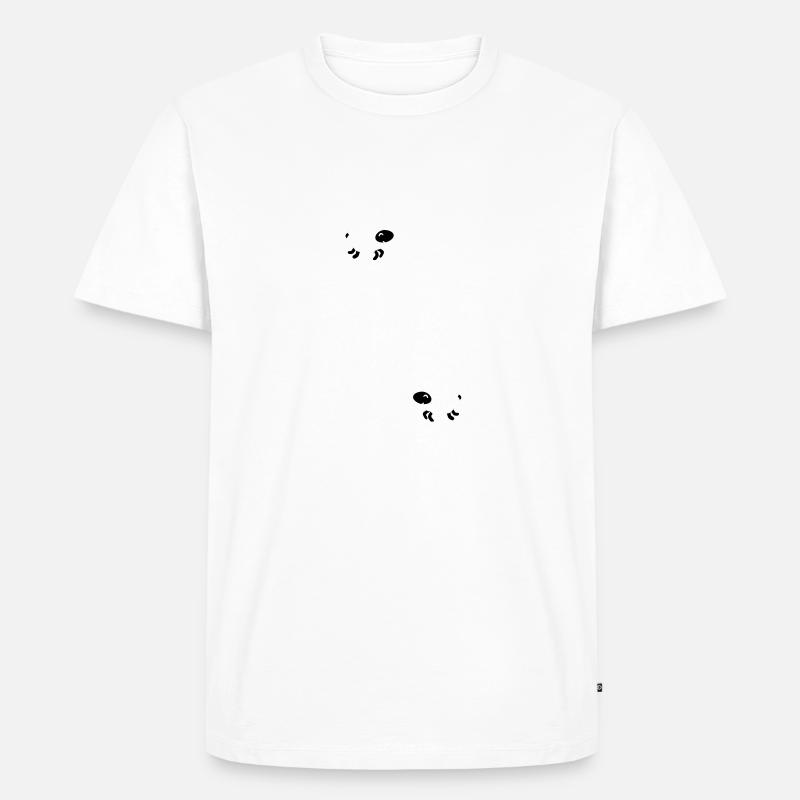 Schäfchenwolken Schafe - Männer Premium Bio T-Shirt - Weiß