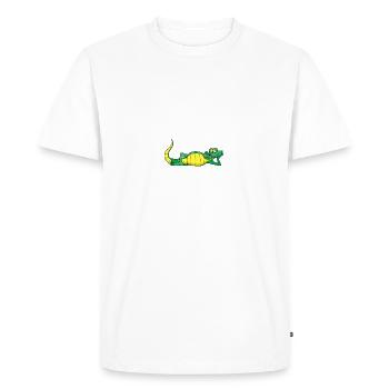 si t as pas de bol - T-shirt Premium bio Homme - blanc - Devant - Nico (187cm)