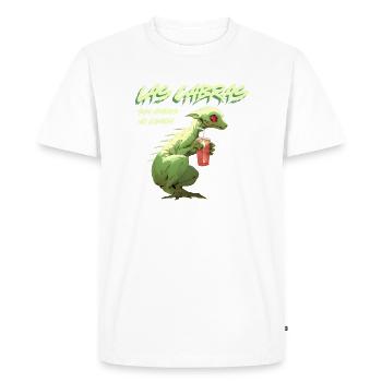 Las Cabras Son Amigos No Comida - T-shirt Premium bio Homme - blanc - Devant - Nico (187cm)