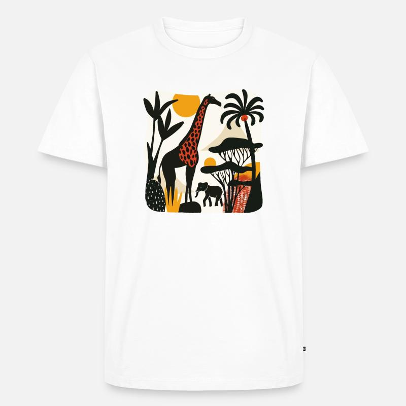 Afrikanische Savanne - Männer Premium Bio T-Shirt - undefined