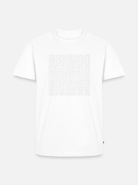 Crosses Pattern Cross - Men's Premium Organic T-Shirt - white