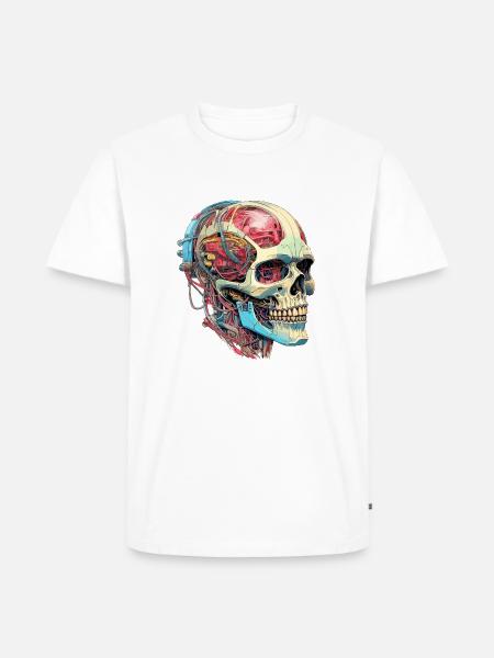 Zombienator - Männer Premium Bio T-Shirt - Weiß