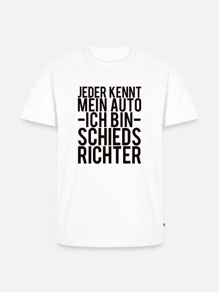 Referee saying - Men's Premium Organic T-Shirt - white