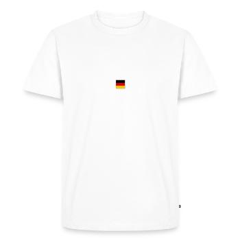 Demokratie - Dazu gibt es keine Alternative - Männer Premium Bio T-Shirt - Weiß - Vorne - Nico (187cm)