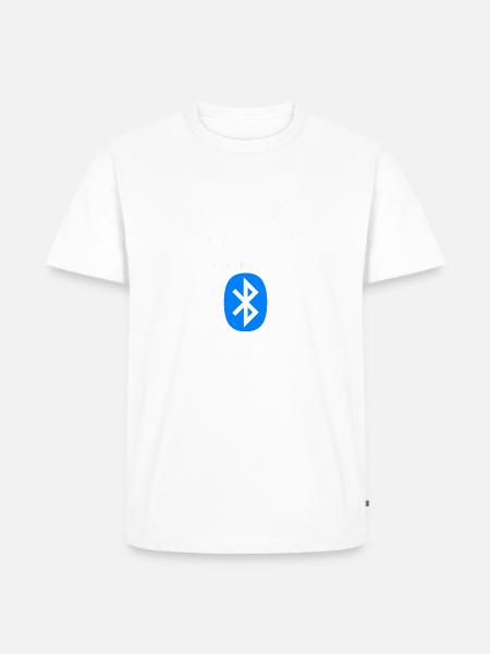 Mit Bluetooth Ist alles besser - Männer Premium Bio T-Shirt - 