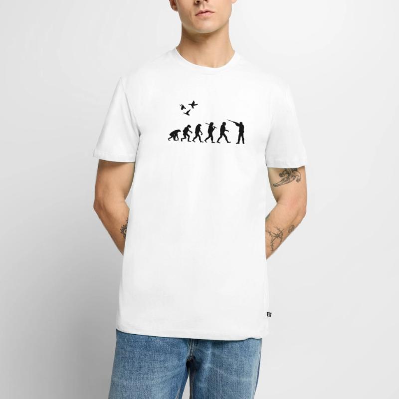 Evolution chasseur T-shirt Premium bio Homme