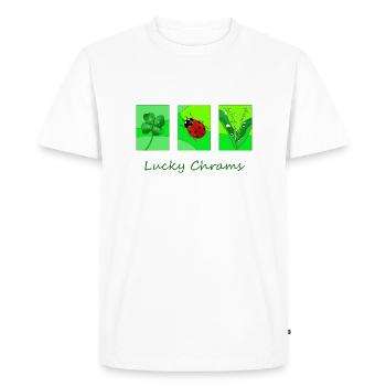 Lucky Charms - T-shirt Premium bio Homme - blanc - Devant - Nico (187cm)