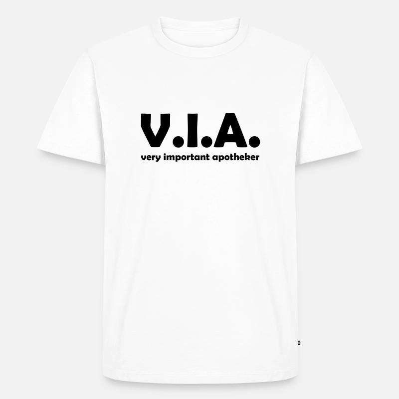 apotheker - Männer Premium Bio T-Shirt - Weiß